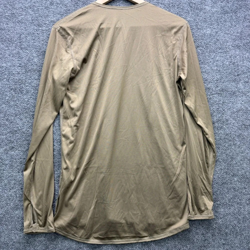 Peckham Gen III Cold Weather Undershirt Mens Small Regular Brown Long Sleeve Tee